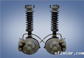 滑柱独立悬架