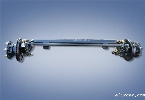 微卡四轮电动车前桥总成