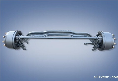 4.5吨电动车前桥总成