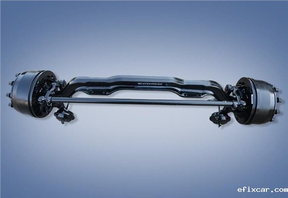 3.5吨中卡电动车前桥总成