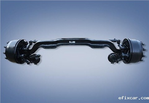 3.5吨中卡电动车前桥总成