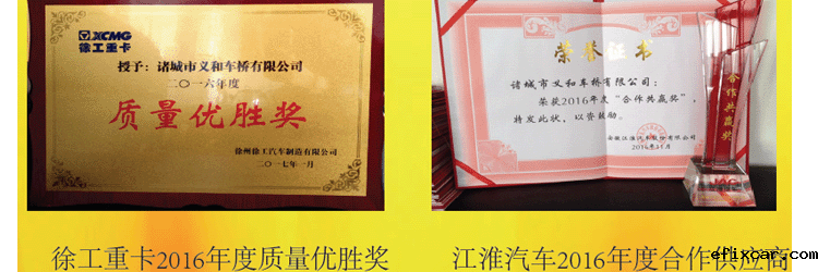 山东电动车桥厂家18luck在线娱乐网获奖