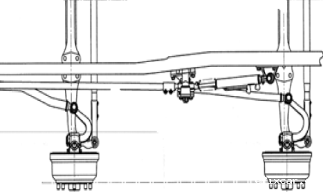 车桥平行度 车桥平行度