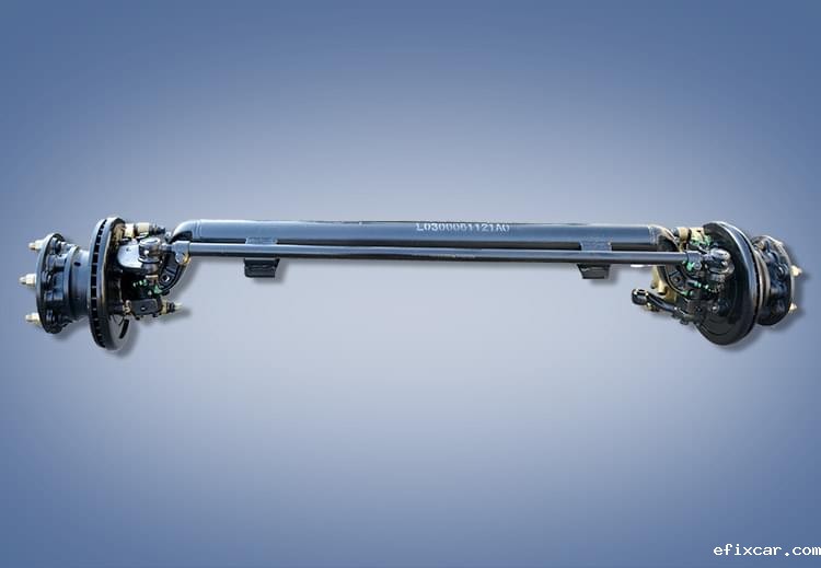 微卡四轮电动车前桥总成